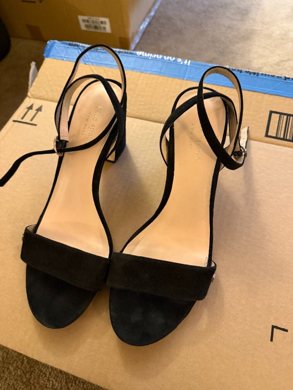 Kate Spade Suede Strappy Sandals